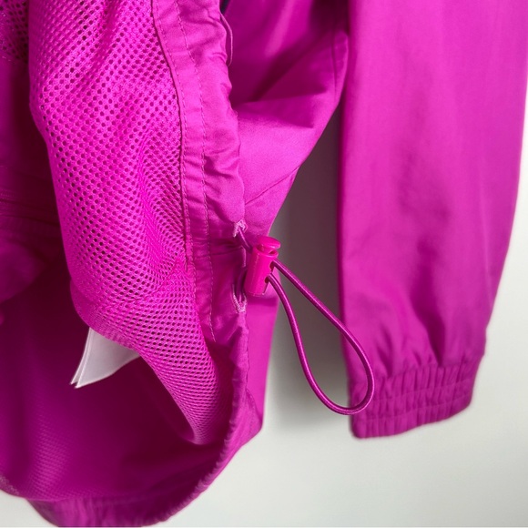 Adidas Full Zip Lightweight Windbreaker Jacket Magenta Pink; Women’s Size Medium - Picture 11 of 16